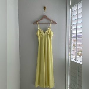 Vintage Yellow Dress